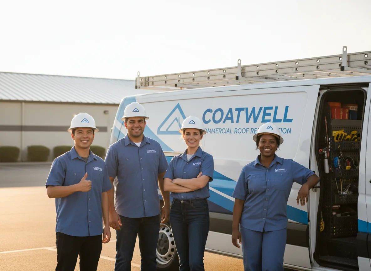 Commercial roof coating company in Energy, TX